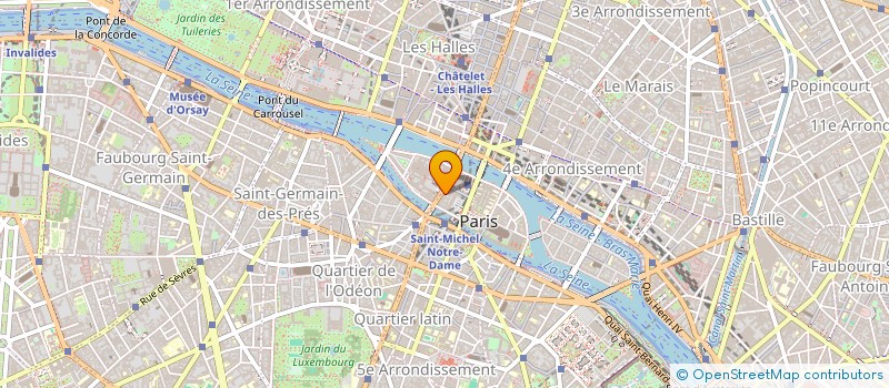 localisation de l'entreprise ASSOCIATION DES HOCKEYEURS SUR GLACE DES FORCES DE L'ORDRE  PARIS