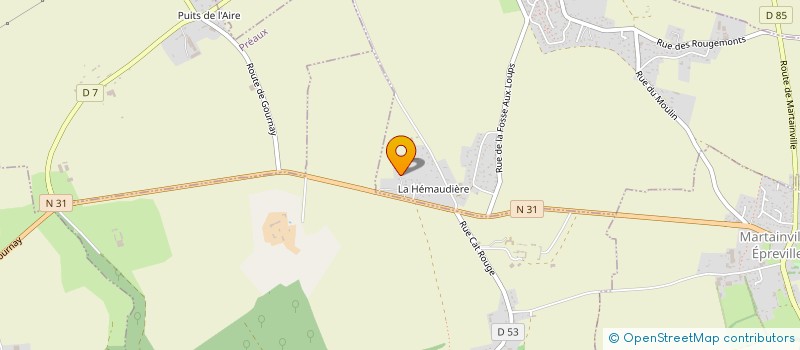 localisation de l'entreprise ASSOCIATION DES HONORAIRES SAPEURS-POMPIERS DE SERVAVILLE-SALMONVILLE  SERVAVILLE-SALMONVILLE