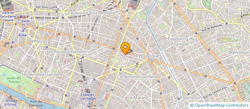 localisation de l'entreprise ASSOCIATION DES HUISSIERS DES FINANCES PUBLIQUES  PARIS