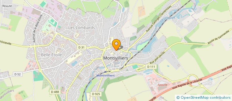 localisation de l'entreprise ASSOCIATION DES ILES LUMINEES  MONTIVILLIERS