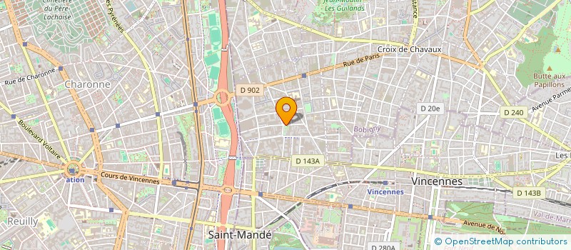 localisation de l'entreprise ASSOCIATION DES IMMIGRES DE SELLOUM-AZRU N YITVIR à MONTREUIL