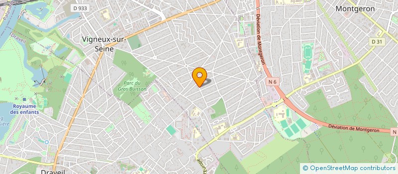 localisation de l'entreprise ASSOCIATION DES INFIRMIERES DE LA SANTE SOLIDAIRE FLEUR DE LYS à VIGNEUX-SUR-SEINE