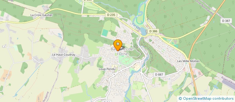 localisation de l'entreprise ASSOCIATION DES INFIRMIERES EN REEDUCATION ET READAPTATION à BAGNOLES-DE-L'ORNE-NORMANDIE