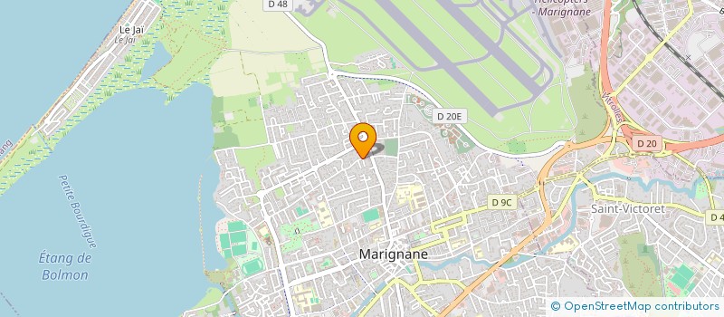 localisation de l'entreprise ASSOCIATION DES INFIRMIERS DE MARIGNANE-GIGNAC-SAINT-VICTORET à MARIGNANE