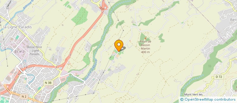 localisation de l'entreprise ASSOCIATION DES INFIRMIERS EN PRATIQUE AVANCEE DE L'OCEAN INDIEN (REUNION-MAYOTTE)  SAINT-PIERRE