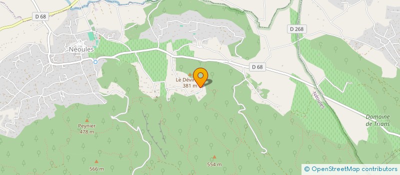 localisation de l'entreprise ASSOCIATION DES INFIRMIERS LIBERAUX DU VAL D'ISSOLE à NEOULES