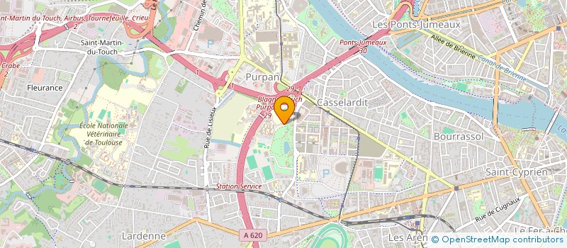 localisation de l'entreprise ASSOCIATION DES INGENIEURS DE PURPAN à TOULOUSE
