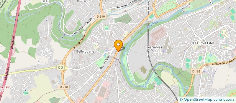localisation de l'entreprise ASSOCIATION DES INSPECTEURS DES SITES à POITIERS