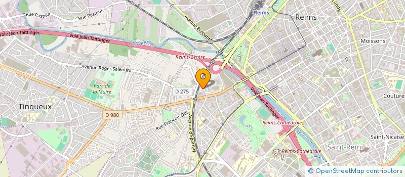 localisation de l'entreprise ASSOCIATION DES INTERNES DE MEDECINE INTERNE DE REIMS  REIMS