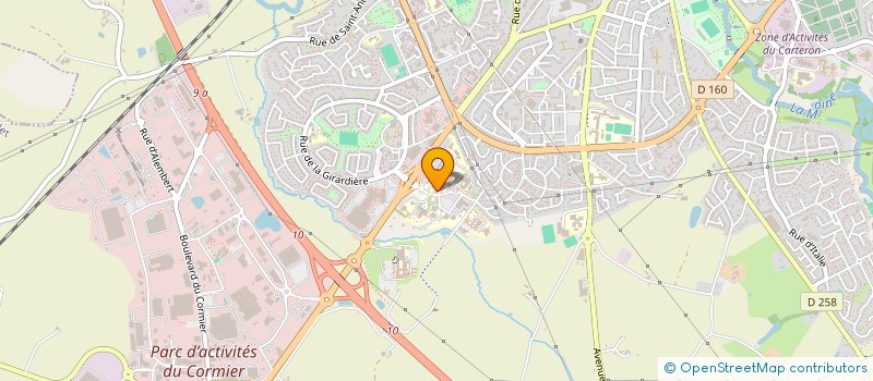 localisation de l'entreprise ASSOCIATION DES INTERNES DU CENTRE HOSPITALIER DE CHOLET  CHOLET