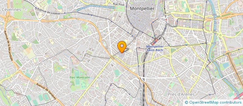 localisation de l'entreprise ASSOCIATION DES INTERNES ET MEDECINS URGENTISTES DU LANGUEDOC ROUSSILLON à MONTPELLIER