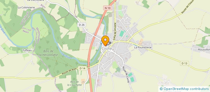 localisation de l'entreprise ASSOCIATION DES INTERVENANTS DE LA SANTE DE VALENCE EN POITOU  VALENCE-EN-POITOU