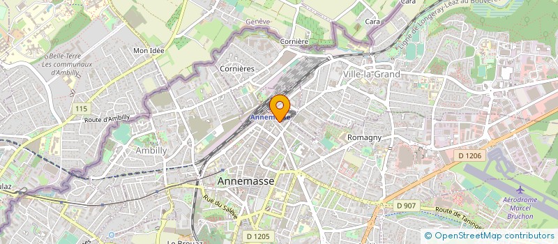 localisation de l'entreprise ASSOCIATION DES IVOIRIENS DE HAUTE-SAVOIE à ANNEMASSE