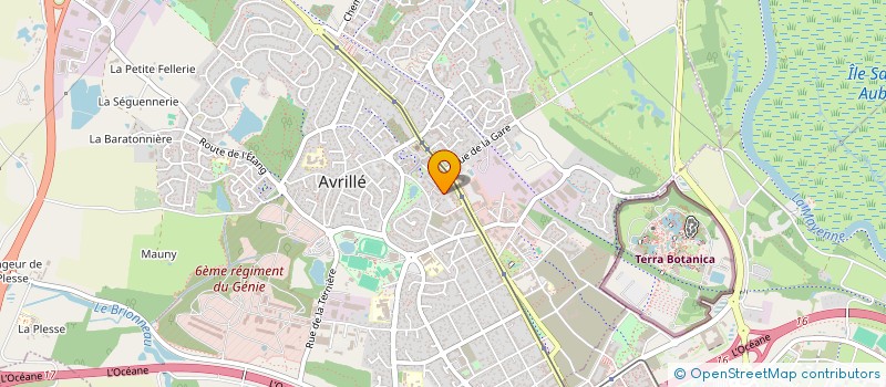 localisation de l'entreprise ASSOCIATION DES IVOIRIENS DE L'ANJOU à ANGERS