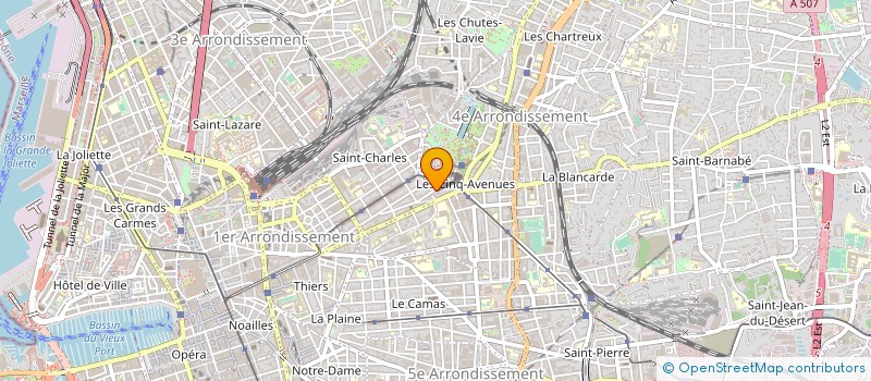 localisation de l'entreprise ASSOCIATION DES IVOIRIENS DES BOUCHES-DU-RHONE à MARSEILLE