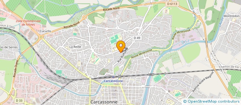 localisation de l'entreprise ASSOCIATION DES JARDINIERS AMATEURS DU TRAOUPET à CARCASSONNE