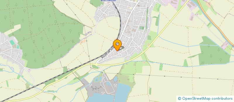 localisation de l'entreprise ASSOCIATION DES JARDINS FAMILIAUX  BISCHWILLER