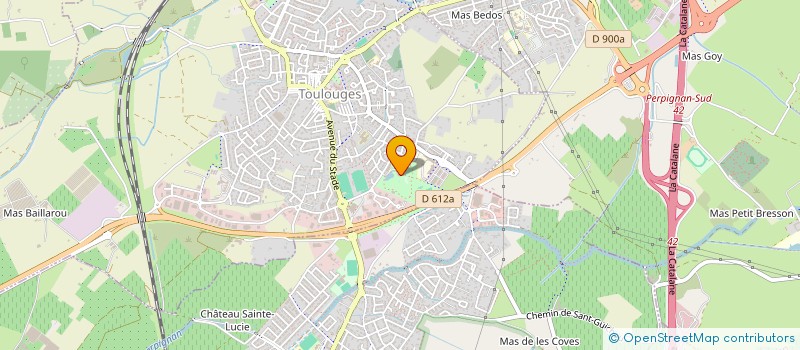 localisation de l'entreprise ASSOCIATION DES JARDINS FAMILIAUX DE TOULOUGES à TOULOUGES