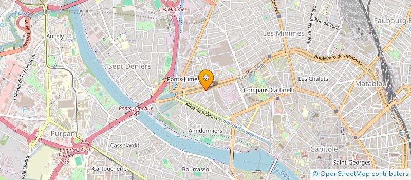 localisation de l'entreprise ASSOCIATION DES JEUNES CHERCHEUR.SE.S EN DROIT SPATIAL  TOULOUSE