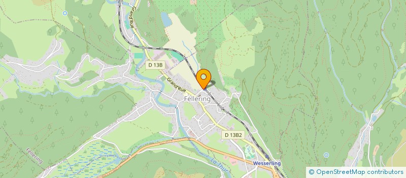 localisation de l'entreprise ASSOCIATION DES JEUNES DE BITSCHWILLER  FELLERING