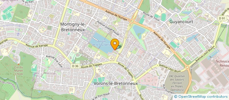 localisation de l'entreprise ASSOCIATION DES JEUNES DE BOUANZE à VOISINS-LE-BRETONNEUX
