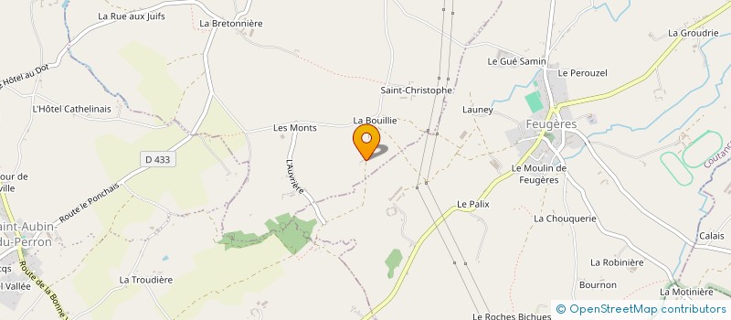 localisation de l'entreprise ASSOCIATION DES JEUNES DE PERIERS  PERIERS