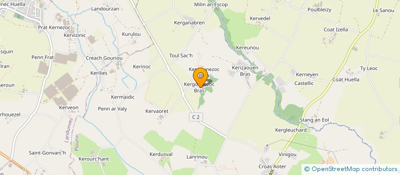 localisation de l'entreprise ASSOCIATION DES JEUNES DU BOURG  PLOURIN