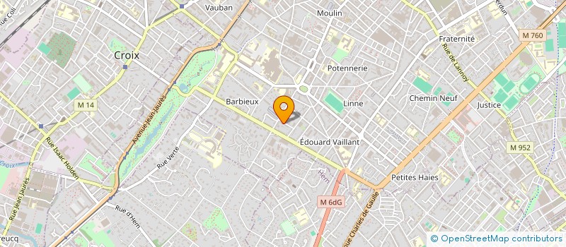 localisation de l'entreprise ASSOCIATION DES JEUNES DU NOUVEAUX ROUBAIX à ROUBAIX