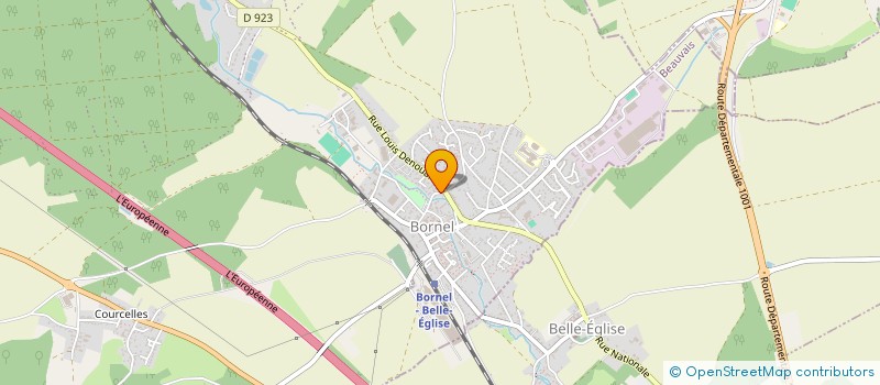 localisation de l'entreprise ASSOCIATION DES JEUNES DYNAMIQUES NDOG-NJE (A.J.D.N)  BORNEL