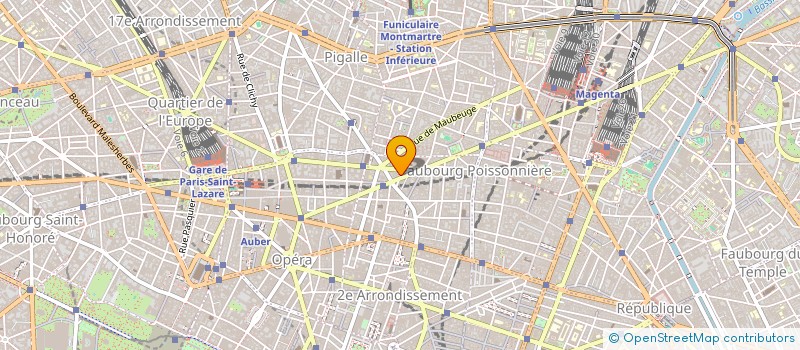 localisation de l'entreprise ASSOCIATION DES JEUNES ENTREPRENEURS DE FRANCE  PARIS