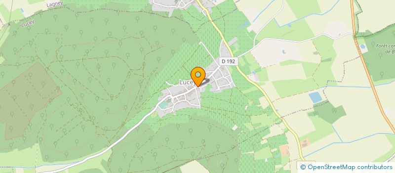 localisation de l'entreprise ASSOCIATION DES JEUNES MANANTS à FRANCHEVILLE