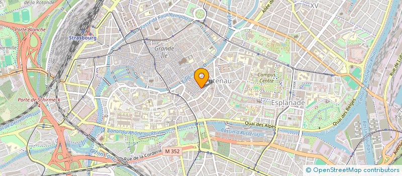 localisation de l'entreprise ASSOCIATION DES JEUNES MAROCAINS D'ALSACE  STRASBOURG