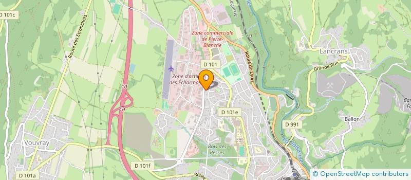localisation de l'entreprise ASSOCIATION DES JEUNES SAPEURS-POMPIERS DE BELLEGARDE-SUR-VALSERINE à VALSERHONE