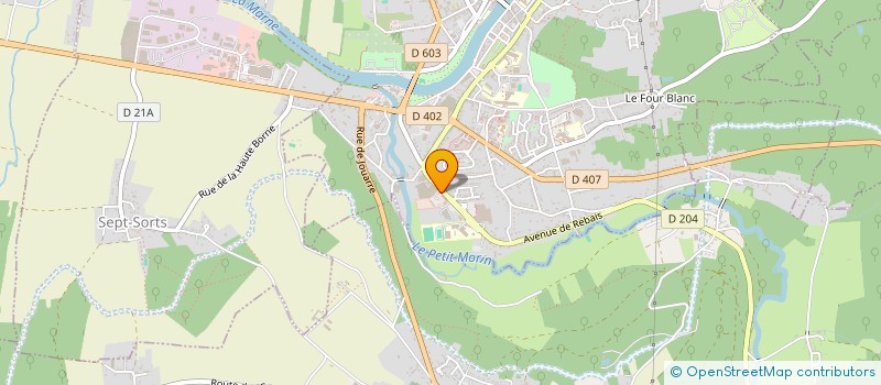 localisation de l'entreprise ASSOCIATION DES JEUNES SAPEURS POMPIERS DE LA FERTE-SOUS-JOUARRE à LA FERTE-SOUS-JOUARRE