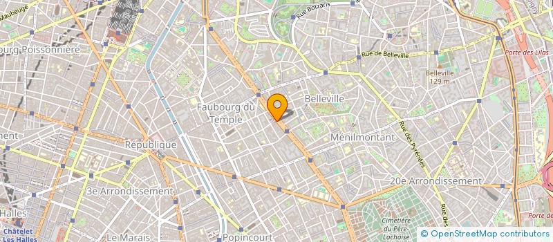 localisation de l'entreprise ASSOCIATION DES JEUNES TAMOULS DE DON BOSCO - FRANCE  PARIS