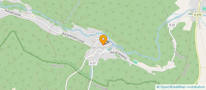 localisation de l'entreprise ASSOCIATION DES JEUNES TORES DE GESPUNSART  GESPUNSART