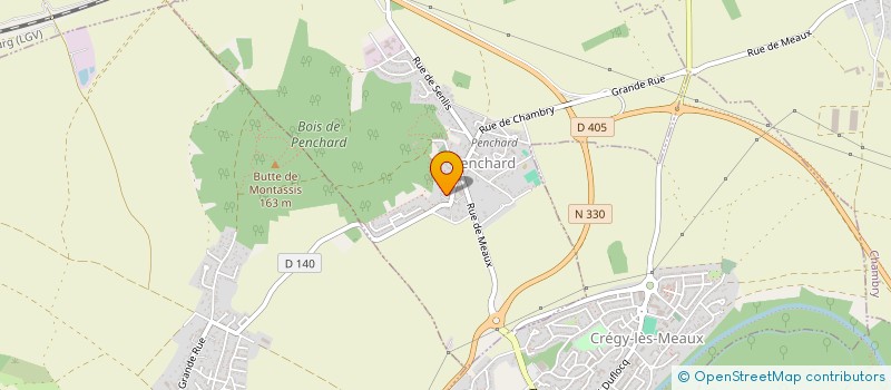 localisation de l'entreprise ASSOCIATION DES JEUX DE PENCHARD  PENCHARD