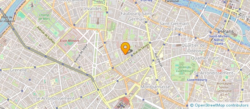 localisation de l'entreprise ASSOCIATION DES JOURNALISTES DE L'ENERGIE AJDE  PARIS