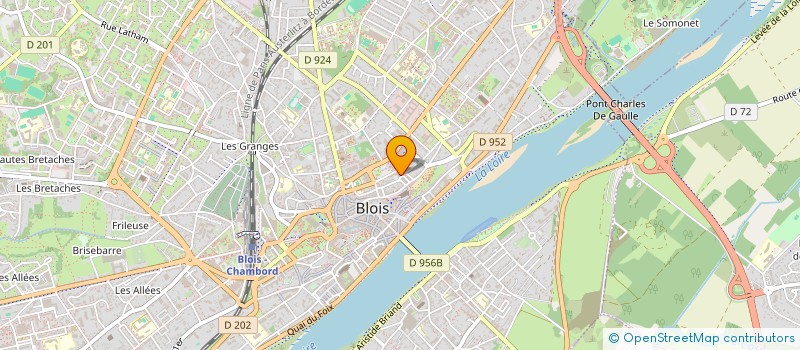localisation de l'entreprise ASSOCIATION DES JUGES CONSULAIRES BLESOIS à BLOIS