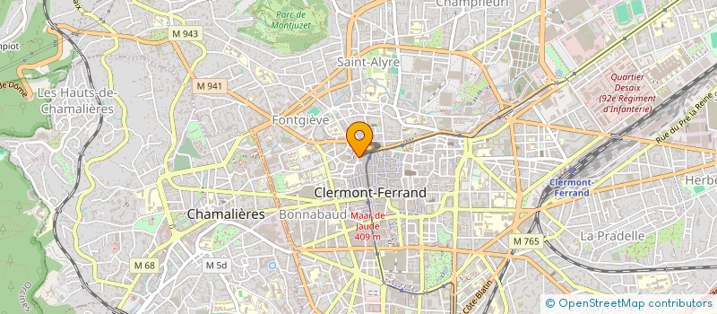 localisation de l'entreprise ASSOCIATION DES JUGES ET ANCIENS JUGES CONSULAIRES DU TRIBUNAL DE COMMERCE DE CLERMONT-FERRAND PUY DE DOME  CLERMONT-FERRAND