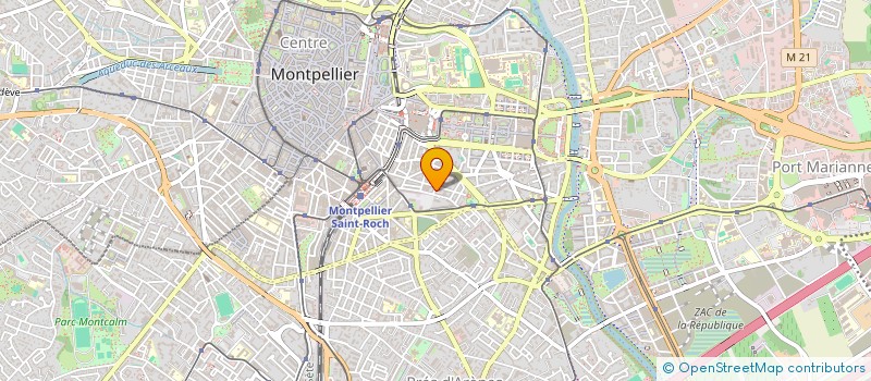 localisation de l'entreprise ASSOCIATION DES JUGES ET ANCIENS JUGES DU TRIBUNAL DE COMMERCE DE MONTPELLIER à MONTPELLIER