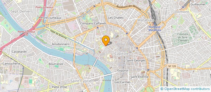 localisation de l'entreprise ASSOCIATION DES JURISTES PUBLICISTES DU MASTER 1 DROIT PUBLIC TOULOUSE  TOULOUSE