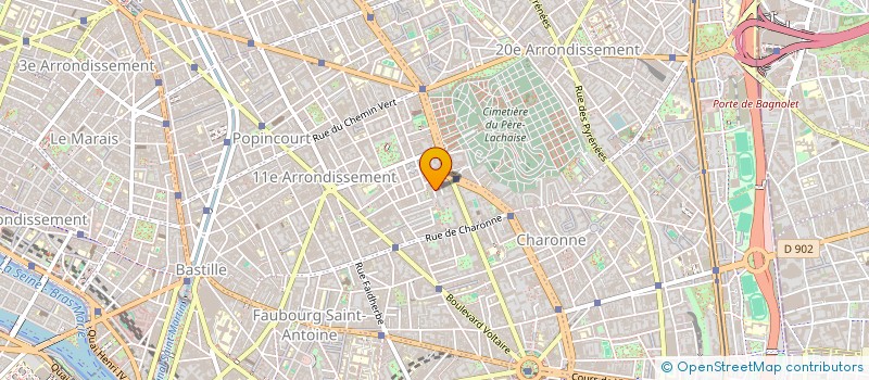 localisation de l'entreprise ASSOCIATION DES KIRGHIZES DE FRANCE ET DE LEURS AMIS  PARIS