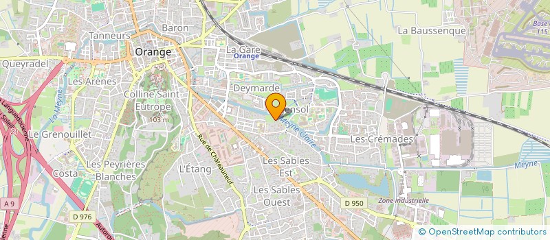 localisation de l'entreprise ASSOCIATION DES LANGUES ET CULTURES ETRANGERES D ORANGE à ORANGE