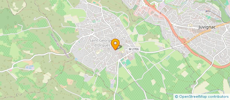 localisation de l'entreprise ASSOCIATION DES LIVRES PLEIN LA TETE  SAINT-GEORGES-D'ORQUES