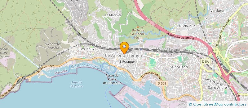 localisation de l'entreprise ASSOCIATION DES LOCATAIRES DE L'ILOT CHIEUSSE à MARSEILLE