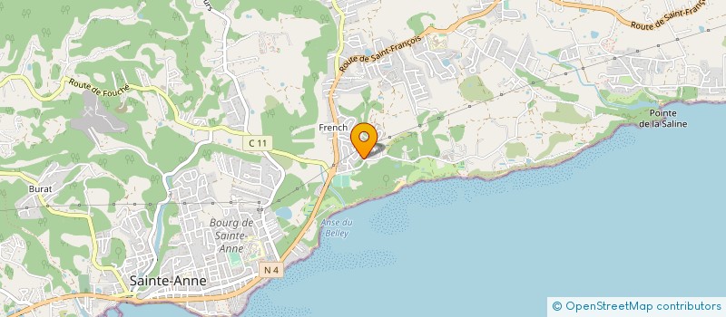 localisation de l'entreprise ASSOCIATION DES LOCATAIRES DE LA SIG A FFRENCH à SAINTE-ANNE