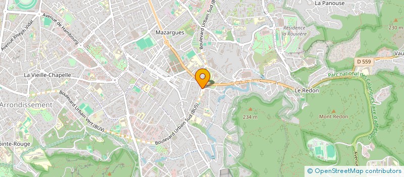 localisation de l'entreprise ASSOCIATION DES LOCATAIRES DE ROCHEBELLE à MARSEILLE