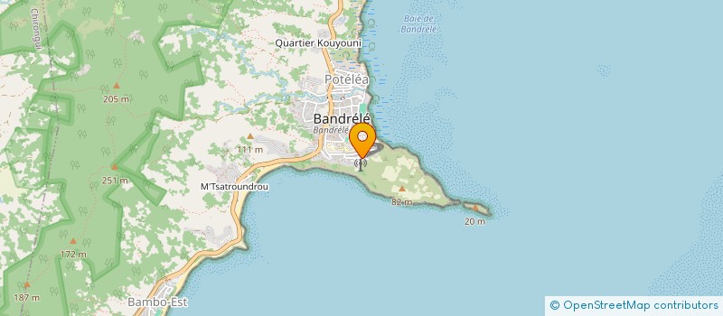 localisation de l'entreprise ASSOCIATION DES LOCATAIRES DES HAUTS DE BANDRELE à BANDRELE