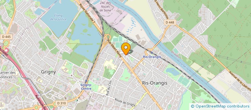 localisation de l'entreprise ASSOCIATION DES LOCATAIRES HLM DE RIS-ORANGIS à RIS-ORANGIS